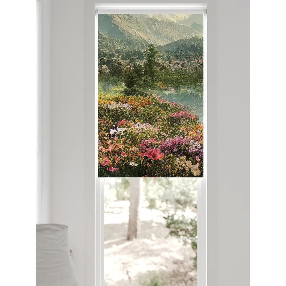 Фото 6 Рулонная штора блэкаут At Home Легроса AT783551068 68x170 см, цвет зеленый Фото 6 Рулонная штора блэкаут At Home Легроса AT783551068 68x170 см, цвет зеленый