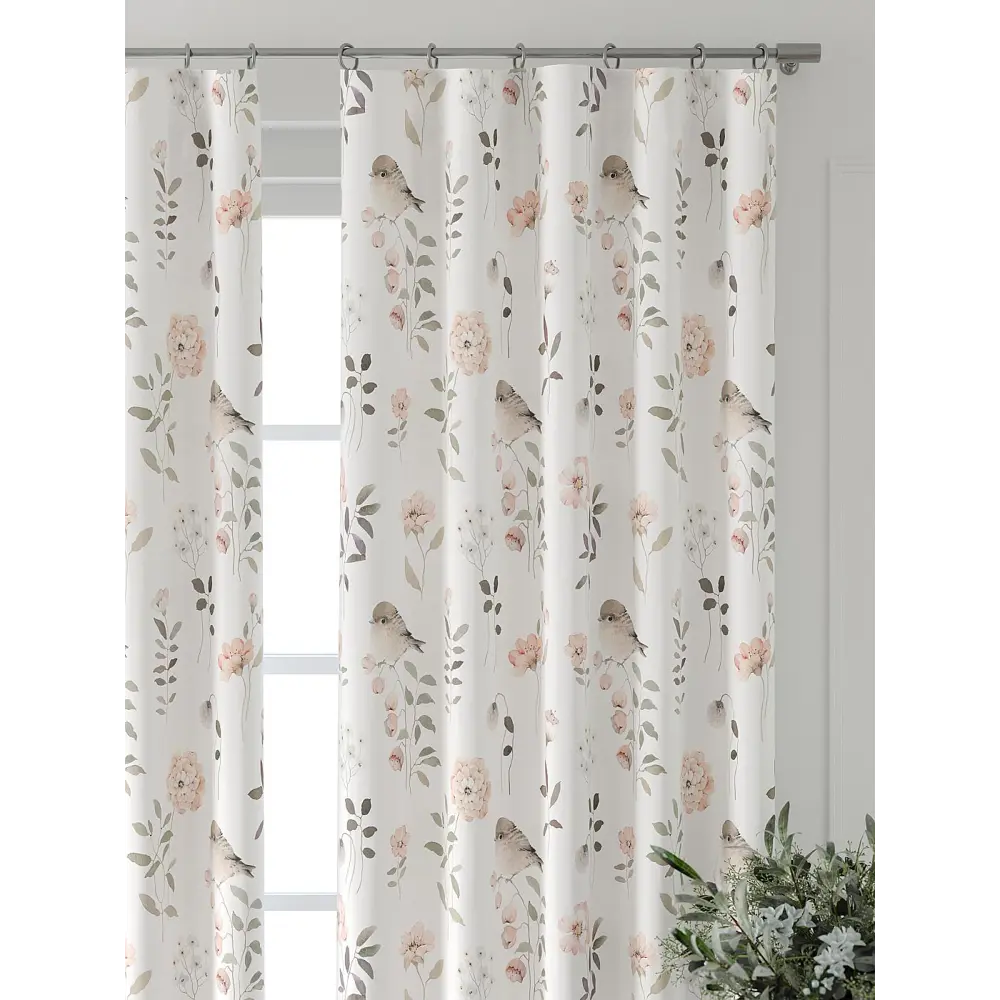 Фото 2 Комплект штор At home Базовая коллекция AT521605-270 на шторной ленте 270x150 см цвет бежевый Фото 2 Комплект штор At home Базовая коллекция AT521605-270 на шторной ленте 270x150 см цвет бежевый