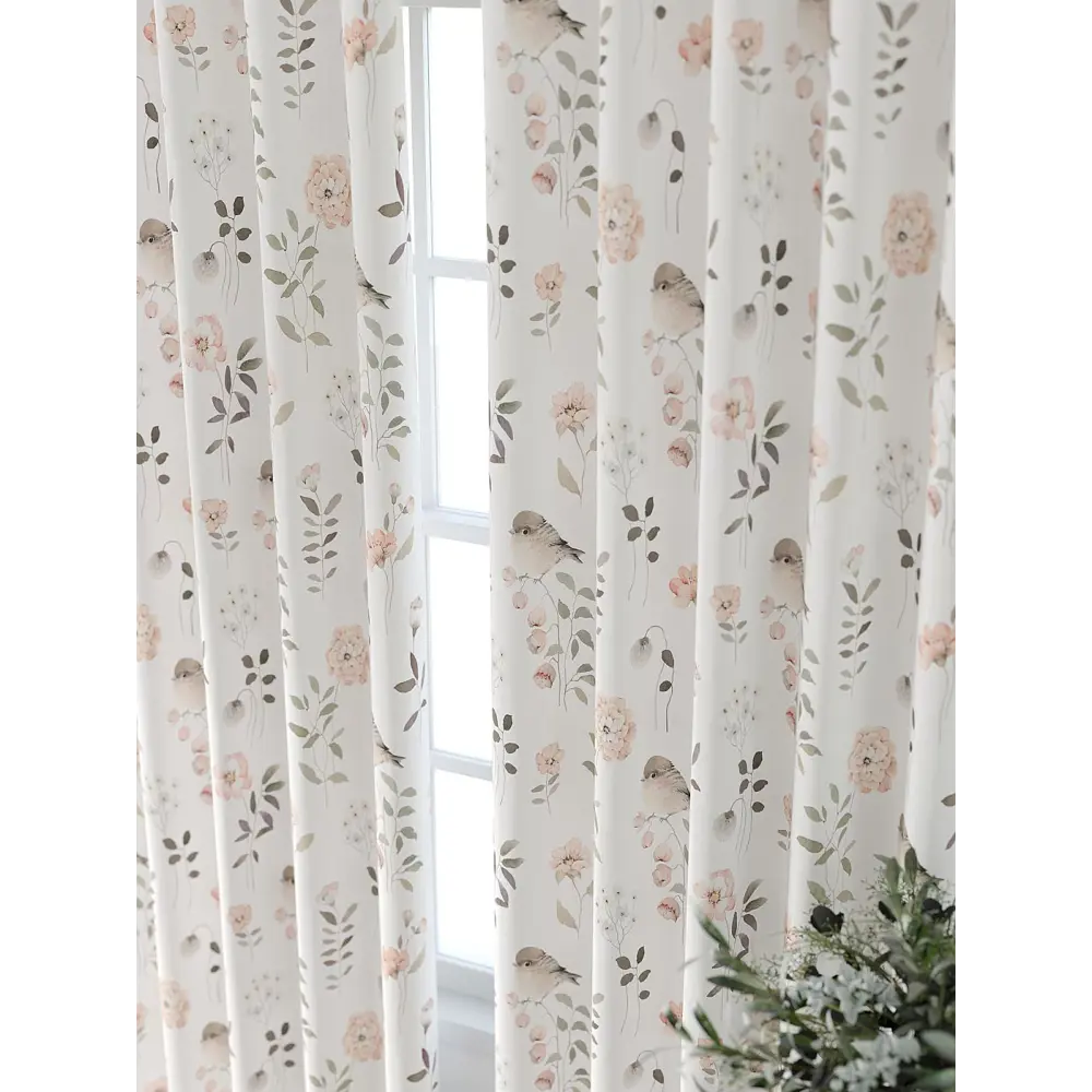 Фото 7 Комплект штор At home Базовая коллекция AT521605-270 на шторной ленте 270x150 см цвет бежевый Фото 7 Комплект штор At home Базовая коллекция AT521605-270 на шторной ленте 270x150 см цвет бежевый