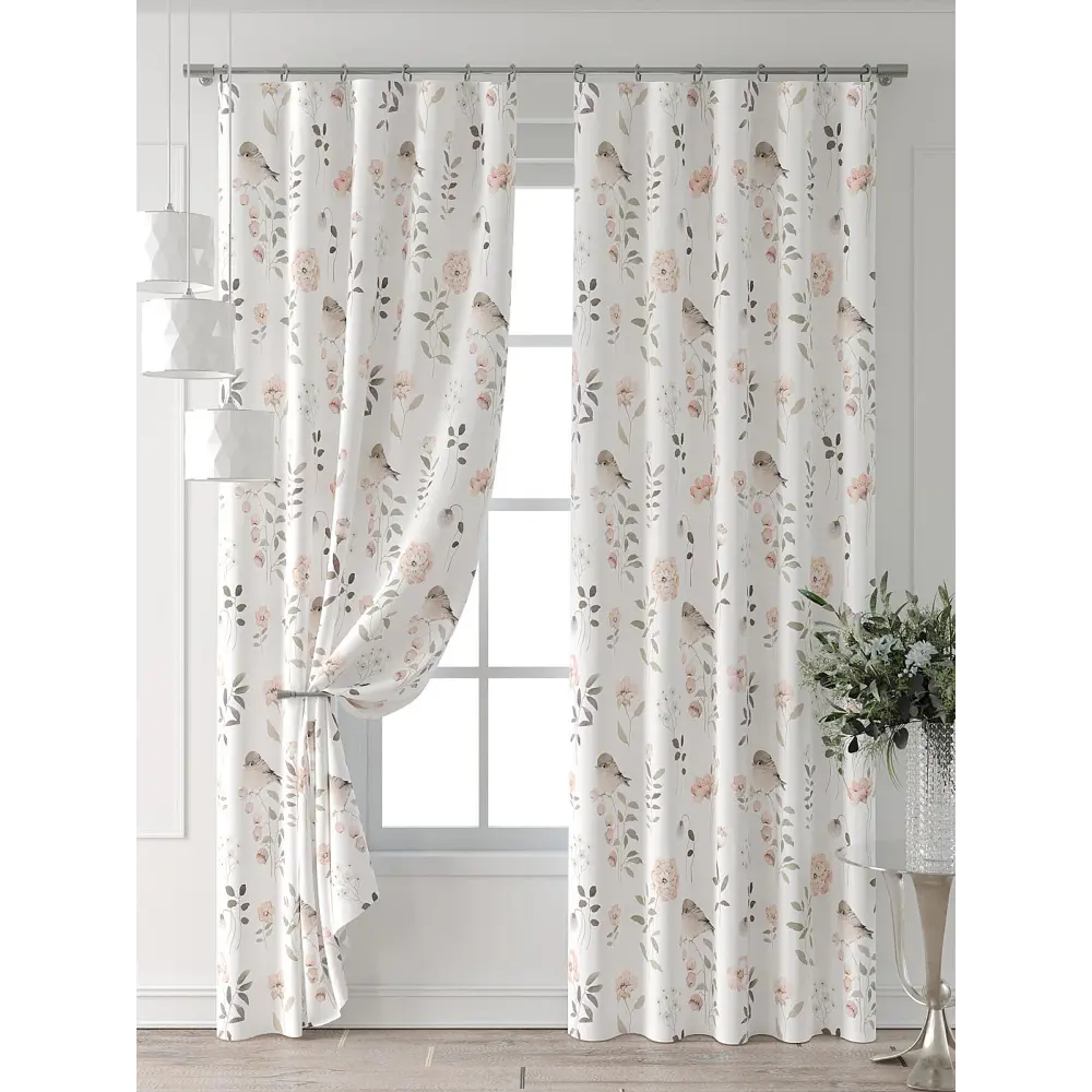 Фото Комплект штор At home Базовая коллекция AT521605-270 на шторной ленте 270x150 см цвет бежевый Фото Комплект штор At home Базовая коллекция AT521605-270 на шторной ленте 270x150 см цвет бежевый