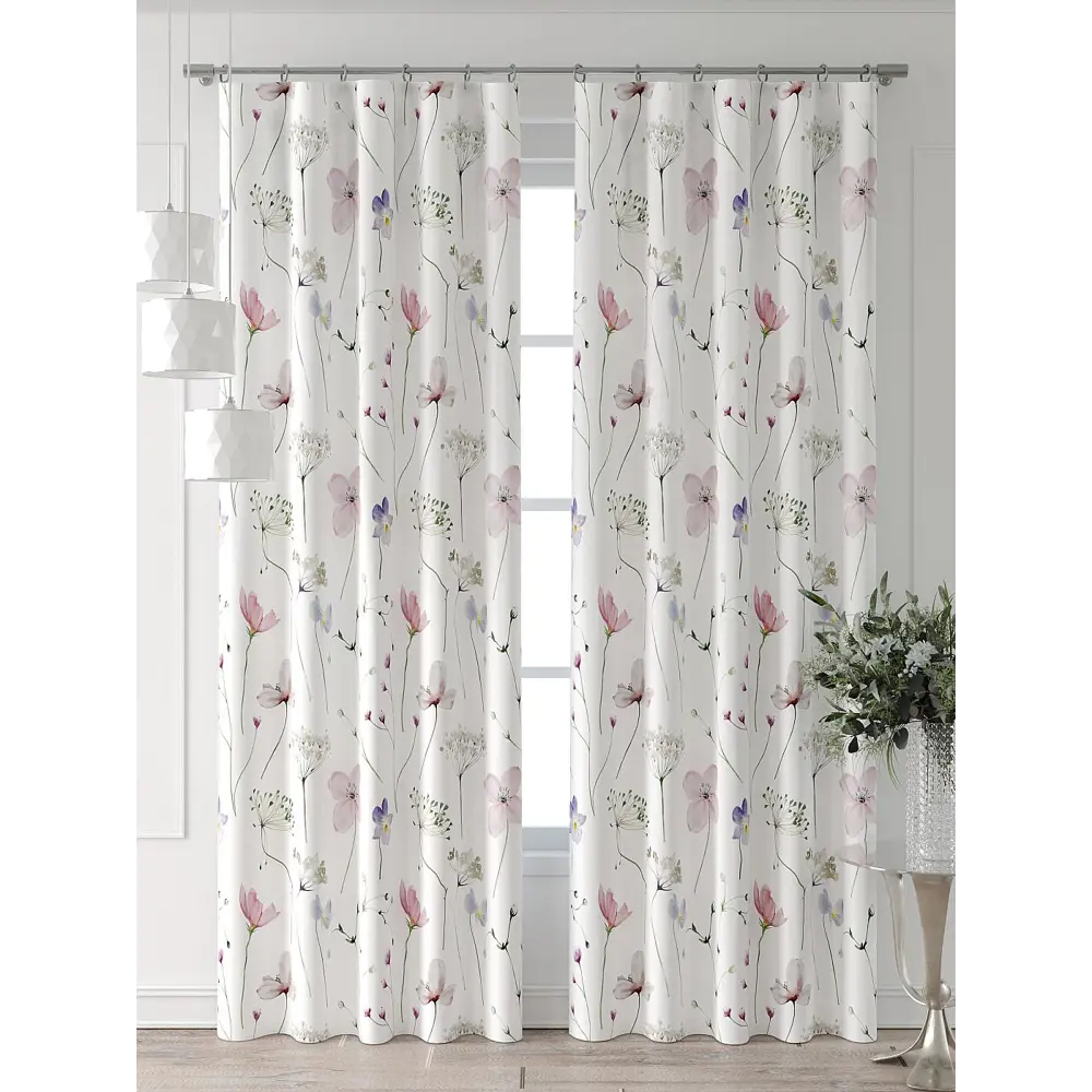 Фото 4 Комплект штор At home Базовая коллекция AT521574-280 на шторной ленте 280x150 см цвет бежевый