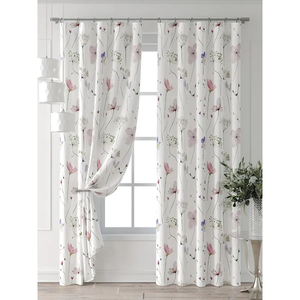 Фото 6 Комплект штор At home Базовая коллекция AT521574-280 на шторной ленте 280x150 см цвет бежевый