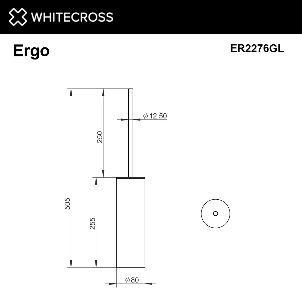 Фото Ёршик для унитаза Whitecross ER2276GL цвет золото Фото Ёршик для унитаза Whitecross ER2276GL цвет золото