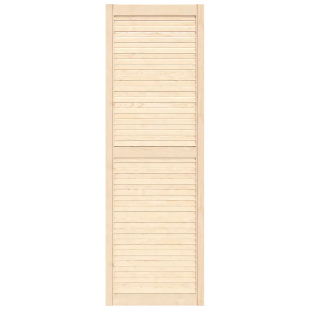 Фото Жалюзийная дверь Timber&Style 1505x494x20 мм сосна сорт Экстра Фото Жалюзийная дверь Timber&Style 1505x494x20 мм сосна сорт Экстра