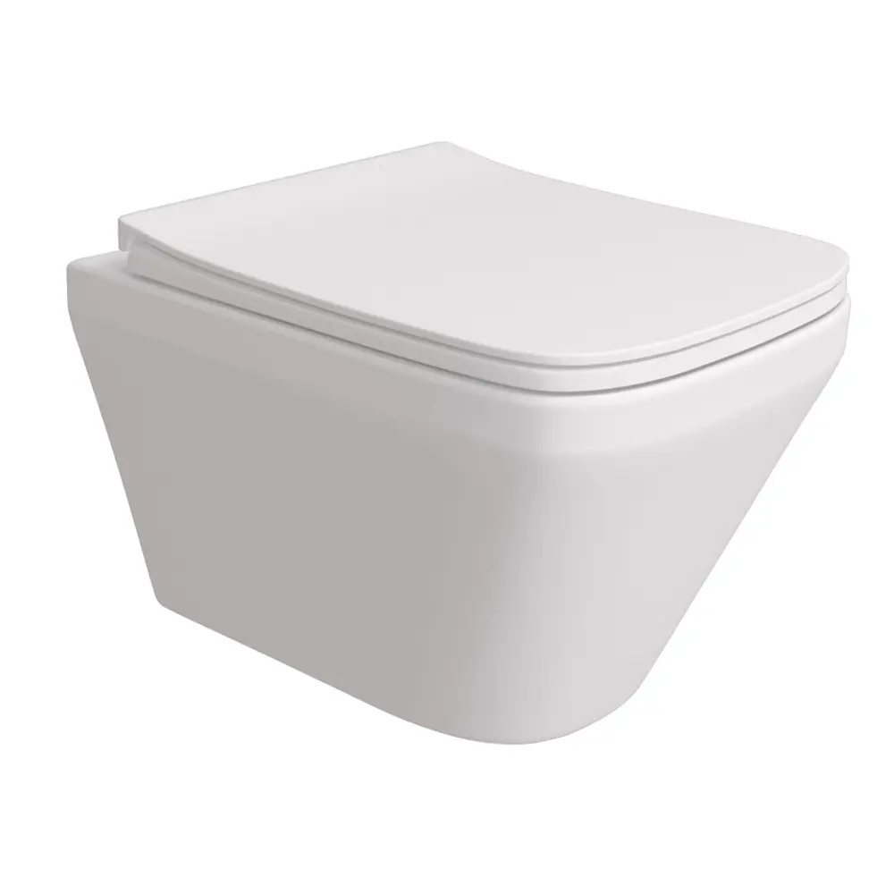 Фото 8 Инсталляция с унитазом комплект 5 в 1 Teymi унитаз подвесной безободковый Kati кнопка хром F13698 Фото 8 Инсталляция с унитазом комплект 5 в 1 Teymi унитаз подвесной безободковый Kati кнопка хром F13698