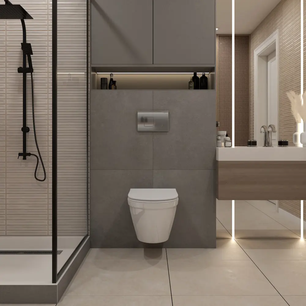 Фото 3 Комплект инсталляция с унитазом Teymi F13780 цвет белый Фото 3 Комплект инсталляция с унитазом Teymi F13780 цвет белый