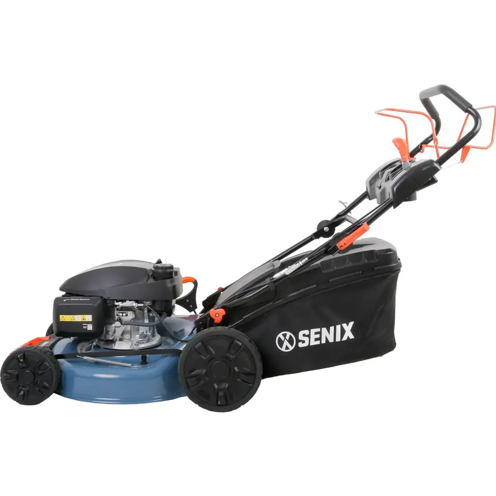 Фото 5 Газонокосилка бензиновая самоходная Senix Lssg-m3-eu нск 4.9 л.с. 51 см Фото 5 Газонокосилка бензиновая самоходная Senix Lssg-m3-eu нск 4.9 л.с. 51 см