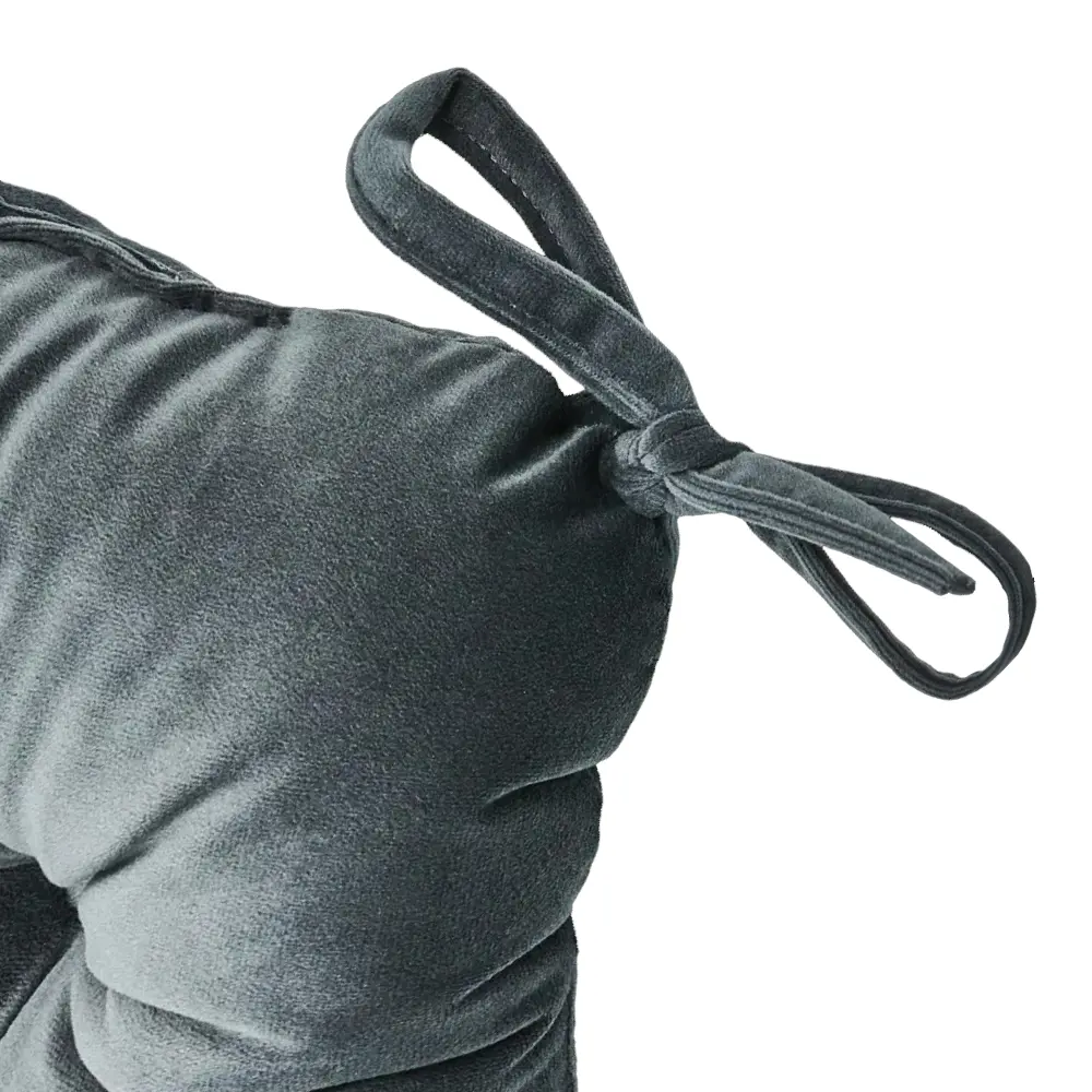 Фото 3 Подушка для стула Seasons Paris 2 40x36 см цвет темно-серый