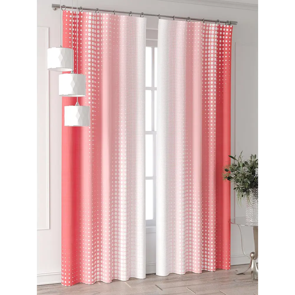 Фото 6 Комплект штор At home Базовая коллекция AT709062-280 на шторной ленте 280x150 см цвет белый Фото 6 Комплект штор At home Базовая коллекция AT709062-280 на шторной ленте 280x150 см цвет белый