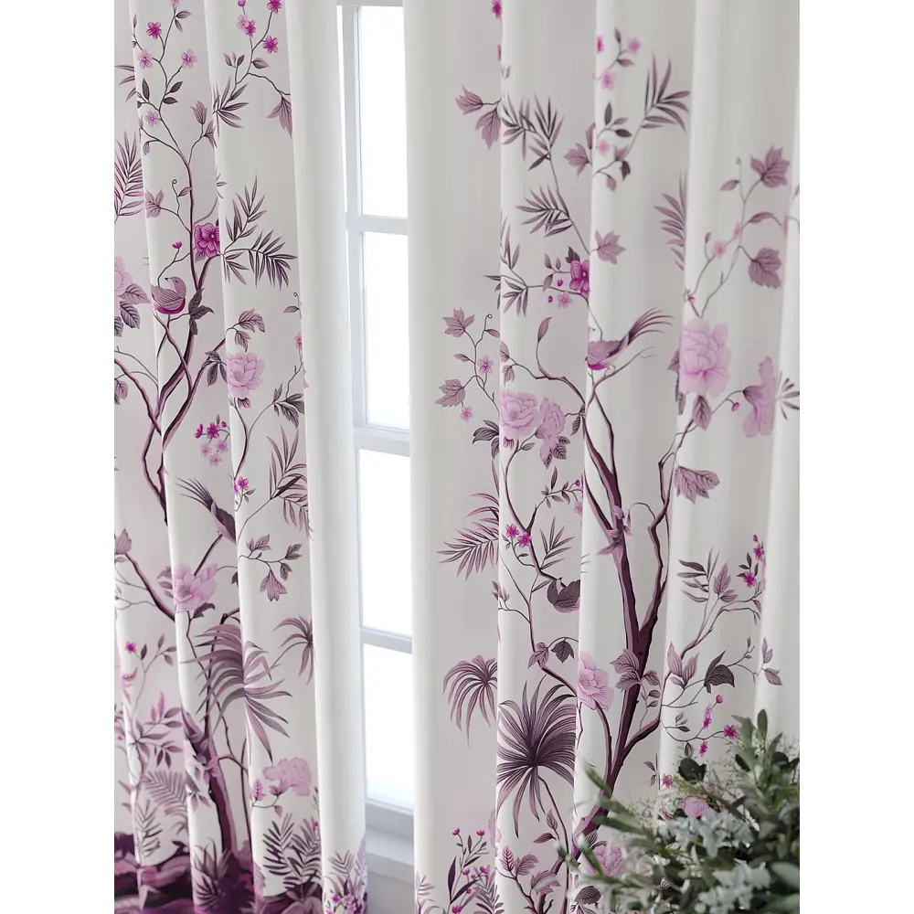 Фото Комплект штор At home Базовая коллекция AT709085-270 на шторной ленте 270x150 см цвет белый Фото Комплект штор At home Базовая коллекция AT709085-270 на шторной ленте 270x150 см цвет белый