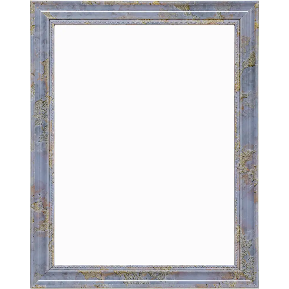 Фото Рамка без паспарту Agatha 30x40 см полистирол цвет белый мрамор