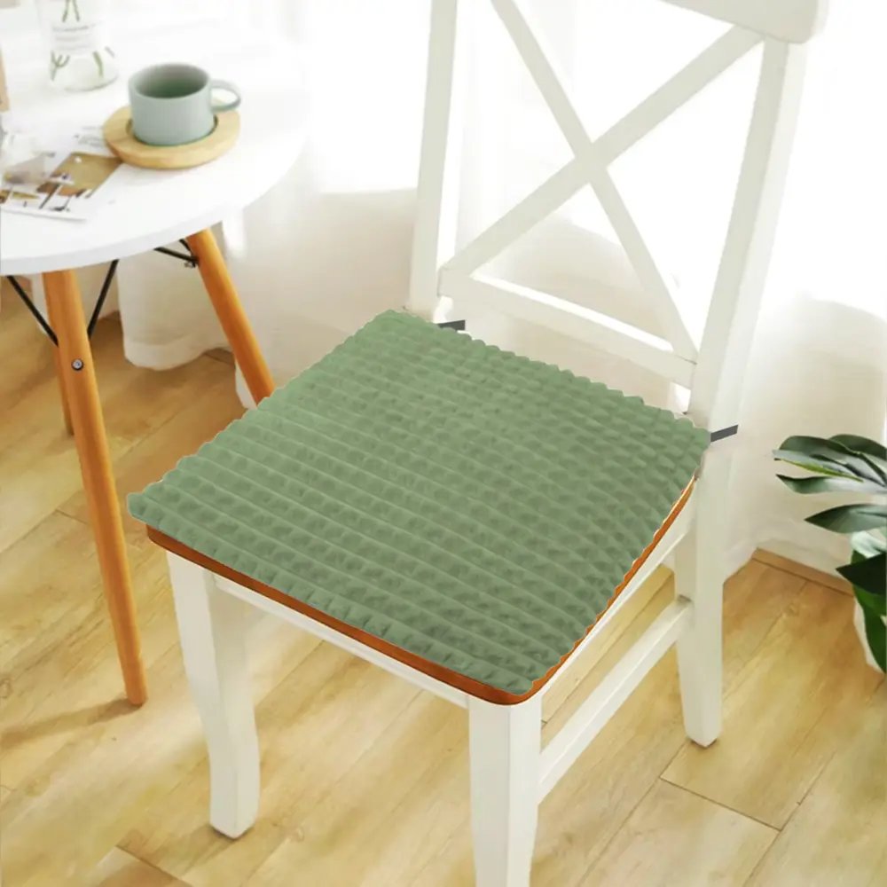 Фото 4 Подушка для стула Seasons 40x40 см цвет оливковый