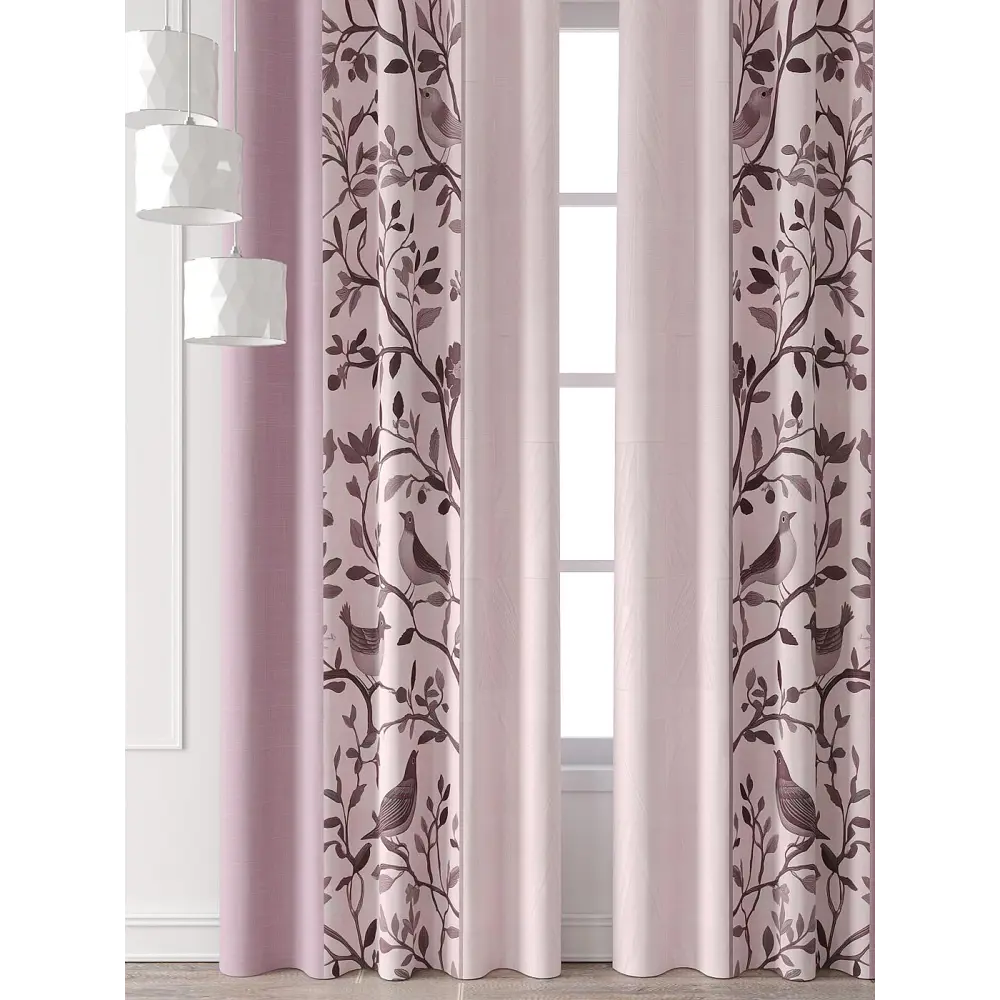 Фото 2 Комплект штор At home Базовая коллекция AT709086-230 на шторной ленте 230x150 см цвет бежевый Фото 2 Комплект штор At home Базовая коллекция AT709086-230 на шторной ленте 230x150 см цвет бежевый