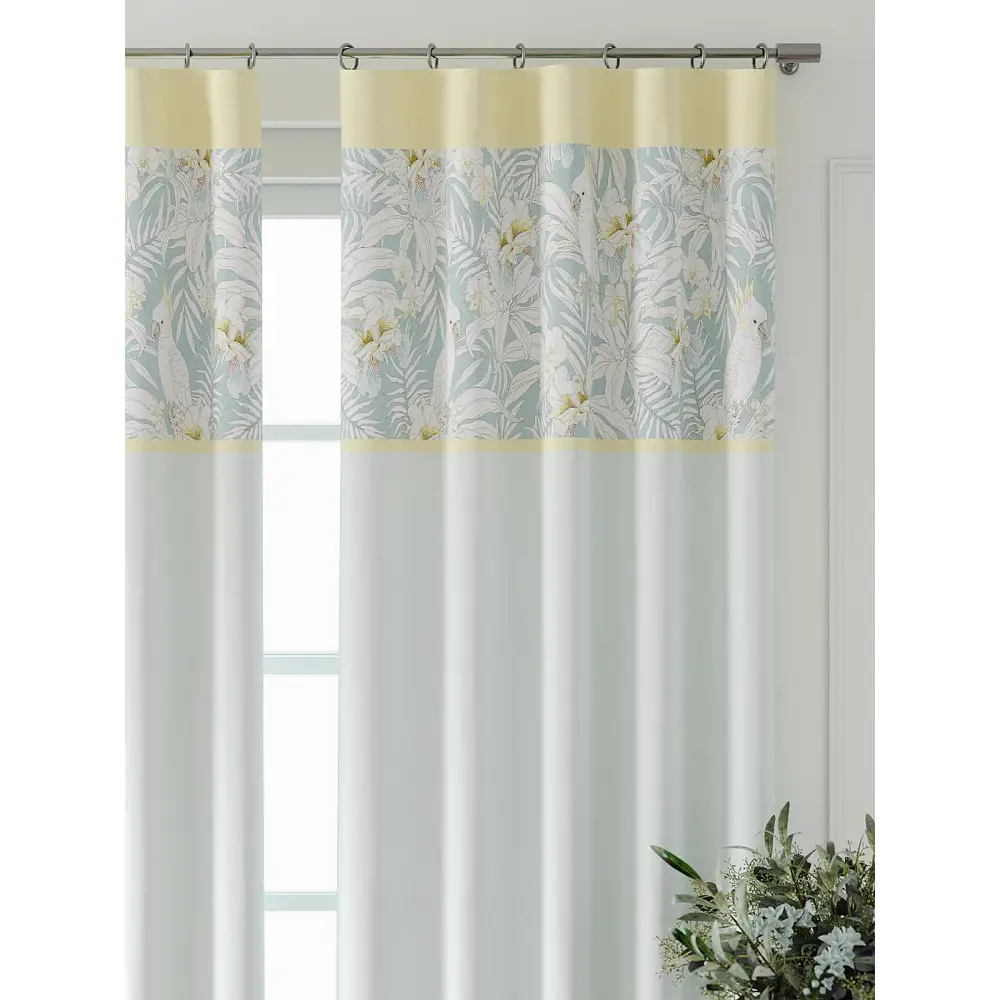 Фото 6 Комплект штор At home Базовая коллекция AT709038-260 на шторной ленте 260x150 см цвет бежевый