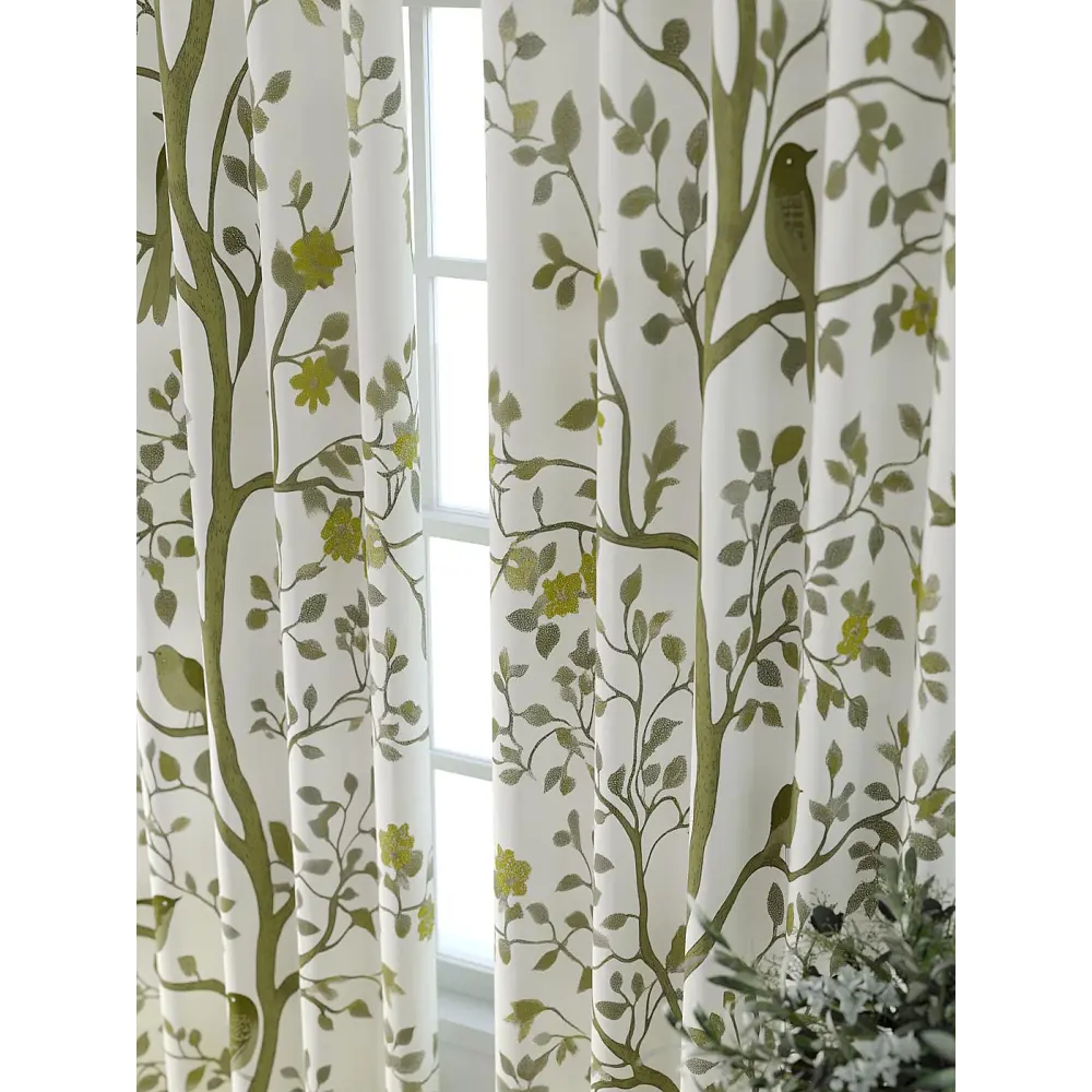 Фото 7 Комплект штор At home Базовая коллекция AT709055-230 на шторной ленте 230x150 см цвет белый Фото 7 Комплект штор At home Базовая коллекция AT709055-230 на шторной ленте 230x150 см цвет белый