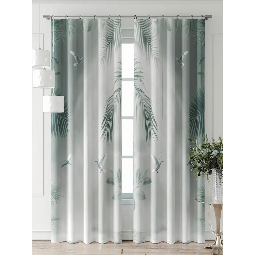 Фото Комплект штор At home Базовая коллекция AT709030-280 на шторной ленте 280x150 см цвет белый Фото Комплект штор At home Базовая коллекция AT709030-280 на шторной ленте 280x150 см цвет белый