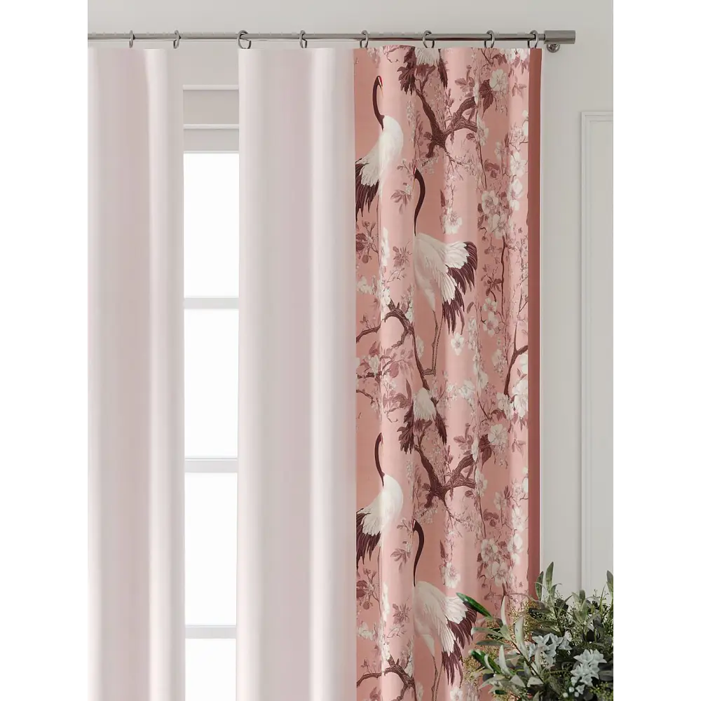 Фото 6 Комплект штор At home Базовая коллекция AT709026-280 на шторной ленте 280x150 см цвет красный Фото 6 Комплект штор At home Базовая коллекция AT709026-280 на шторной ленте 280x150 см цвет красный