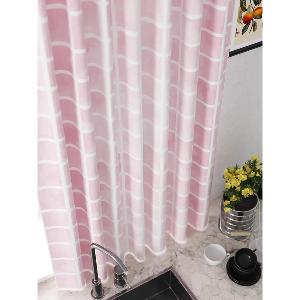 Фото Комплект штор At home Базовая коллекция AT925588 на шторной ленте 180x150 см цвет розовый Фото Комплект штор At home Базовая коллекция AT925588 на шторной ленте 180x150 см цвет розовый