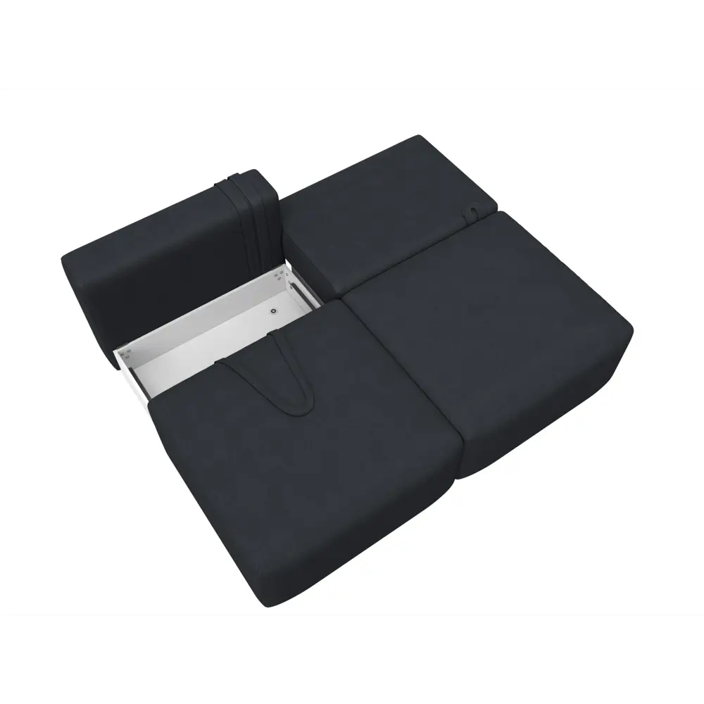 Фото 9 Диван прямой модульный Лига-060 НПБ Лига диванов 129464 200x84x118 см замша цвет joly 16 темно-серый Фото 9 Диван прямой модульный Лига-060 НПБ Лига диванов 129464 200x84x118 см замша цвет joly 16 темно-серый