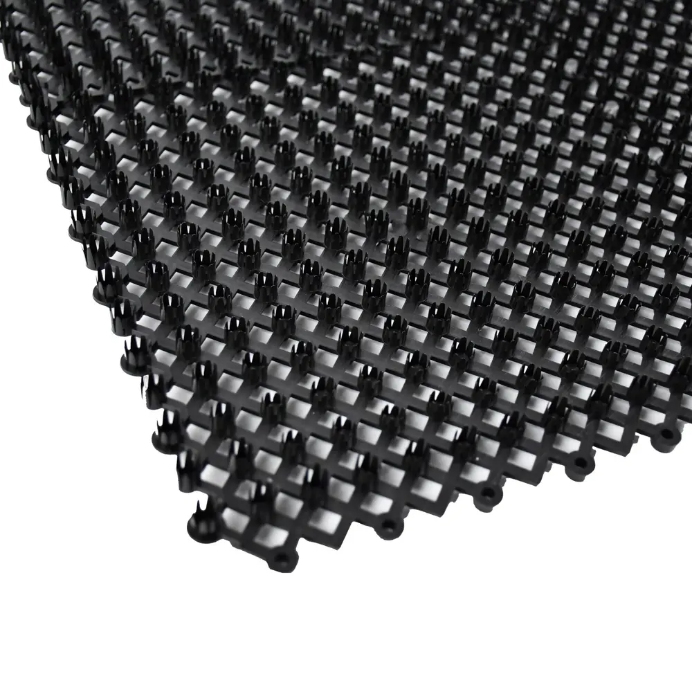 Фото 3 Коврик грязезащитный полиэтилен 40x60 см цвет черный