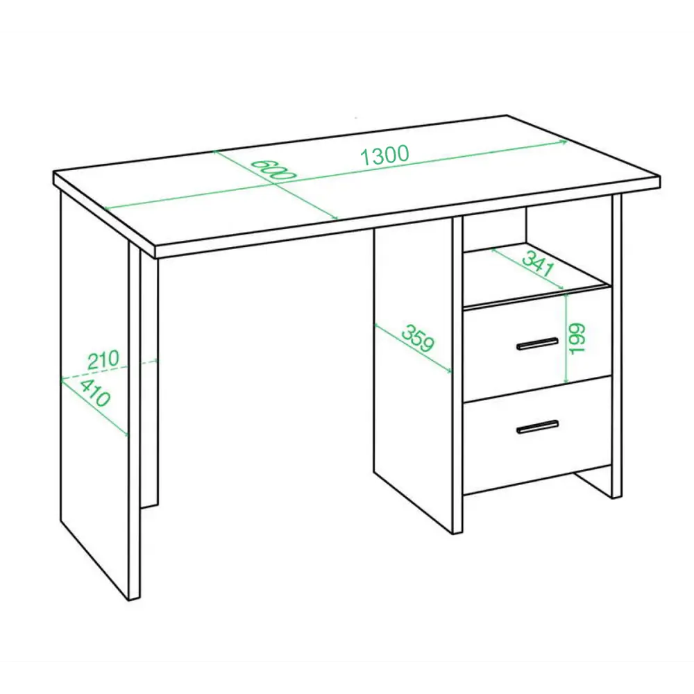 Фото 3 Стол Мэрдэс СКЛ-Прям130 Н 130x77x60 см ЛДСП цвет ясень шимо светлый Фото 3 Стол Мэрдэс СКЛ-Прям130 Н 130x77x60 см ЛДСП цвет ясень шимо светлый