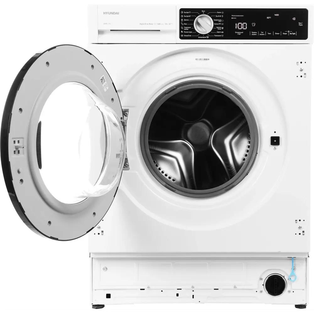 Фото 8 Стиральная машина Hyundai Hwm 7142 59.74x81.74x54.43 см 8 кг цвет белый Фото 8 Стиральная машина Hyundai Hwm 7142 59.74x81.74x54.43 см 8 кг цвет белый