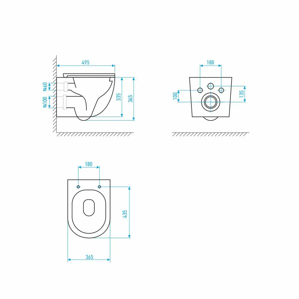 Фото 8 Комплект инсталляция с унитазом Joki JKS102450021WM цвет белый Фото 8 Комплект инсталляция с унитазом Joki JKS102450021WM цвет белый