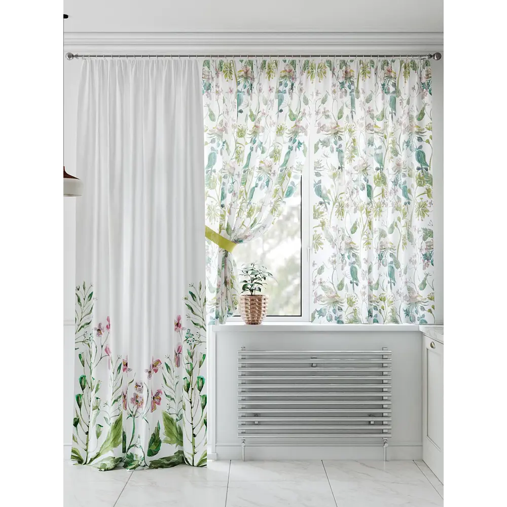 Фото Комплект штор At home Базовая коллекция AT524375 на шторной ленте 260x150 см цвет желтый Фото Комплект штор At home Базовая коллекция AT524375 на шторной ленте 260x150 см цвет желтый