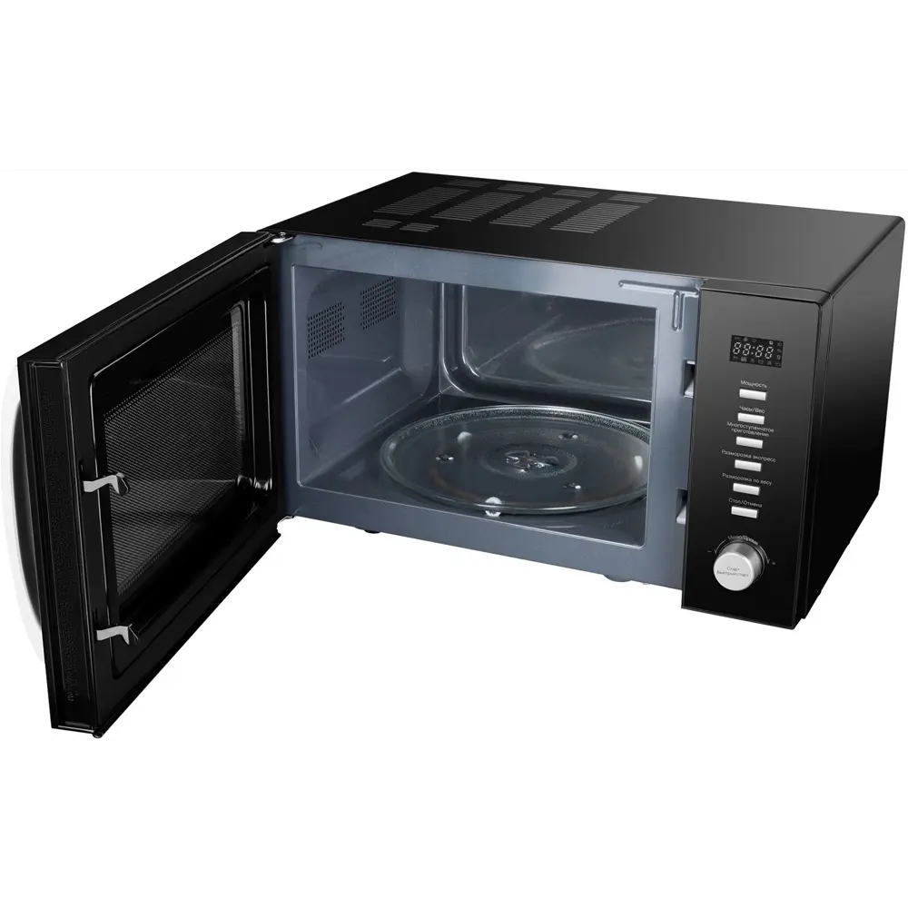 Фото 9 Отдельностоящая микроволновая печь Hyundai HYM-D3028 23 л 48.3x28.1x39 см цвет черный Фото 9 Отдельностоящая микроволновая печь Hyundai HYM-D3028 23 л 48.3x28.1x39 см цвет черный