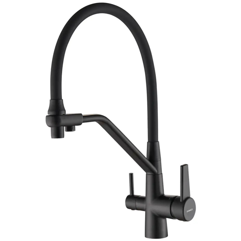 Фото Смеситель для кухни однорычажный Shimizu Water Filter Black smz 1006581 высота 45 см цвет черный Фото Смеситель для кухни однорычажный Shimizu Water Filter Black smz 1006581 высота 45 см цвет черный