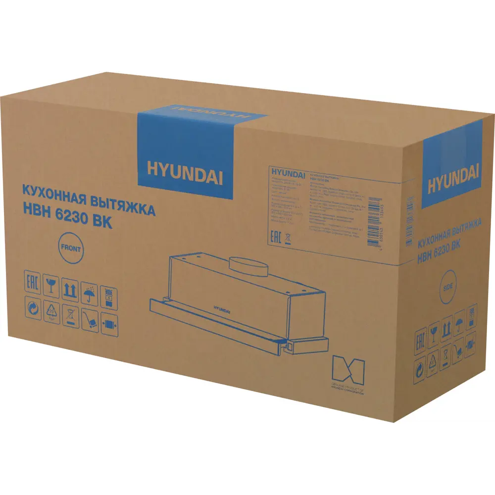 Фото 23 Встраиваемая вытяжка Hyundai HBH 6230 BK 59.5 см цвет черный Фото 23 Встраиваемая вытяжка Hyundai HBH 6230 BK 59.5 см цвет черный