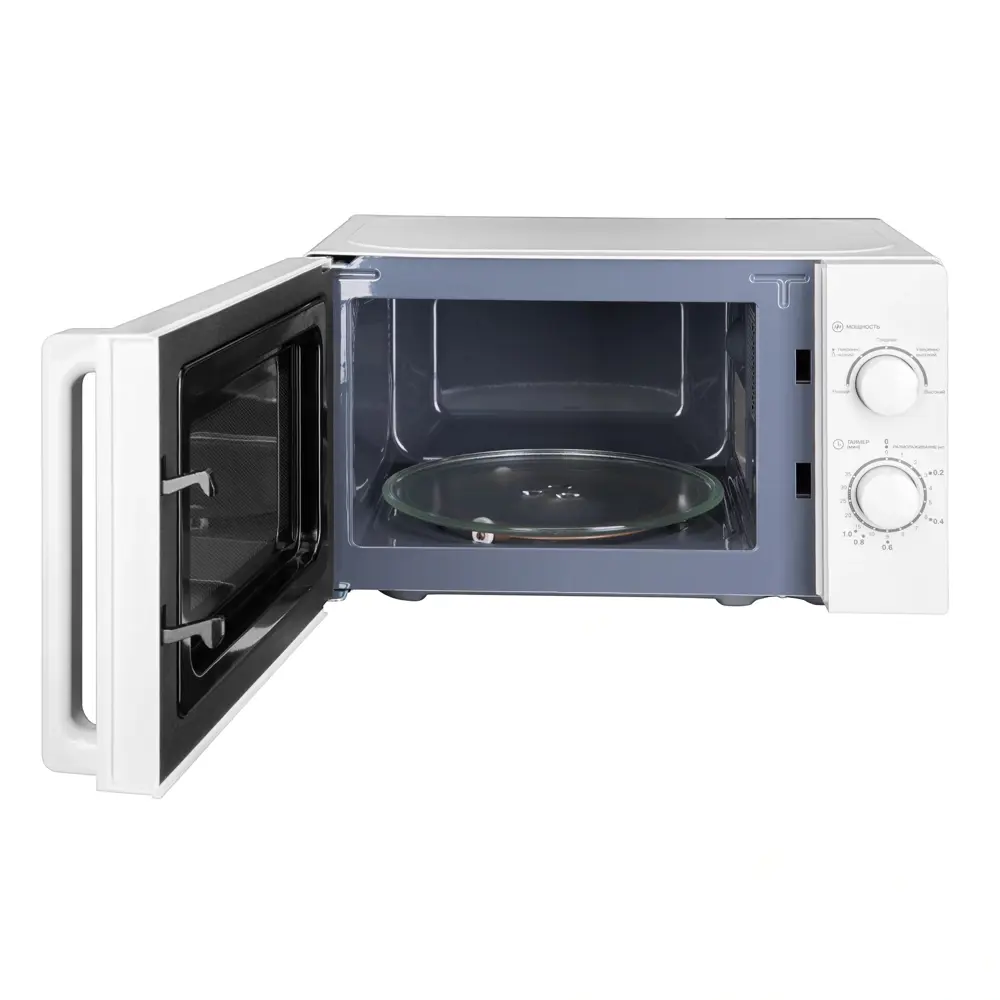 Фото 8 Отдельностоящая микроволновая печь Hyundai HYM-M2068 20 л 25.9x34x44 см цвет белый Фото 8 Отдельностоящая микроволновая печь Hyundai HYM-M2068 20 л 25.9x34x44 см цвет белый