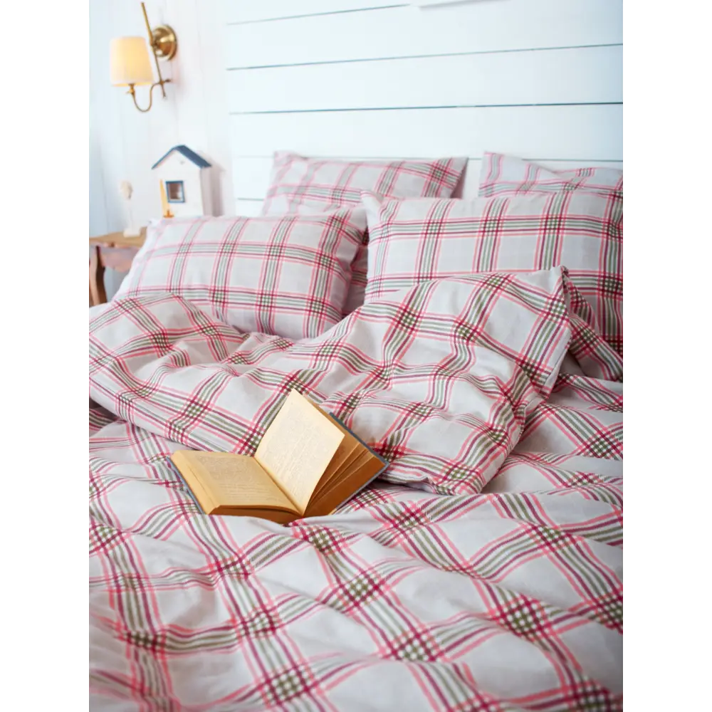Фото 3 Комплект постельного белья полутораспальный TM Textile Клетки FL_013, фланель, цвет разноцветный Фото 3 Комплект постельного белья полутораспальный TM Textile Клетки FL_013, фланель, цвет разноцветный