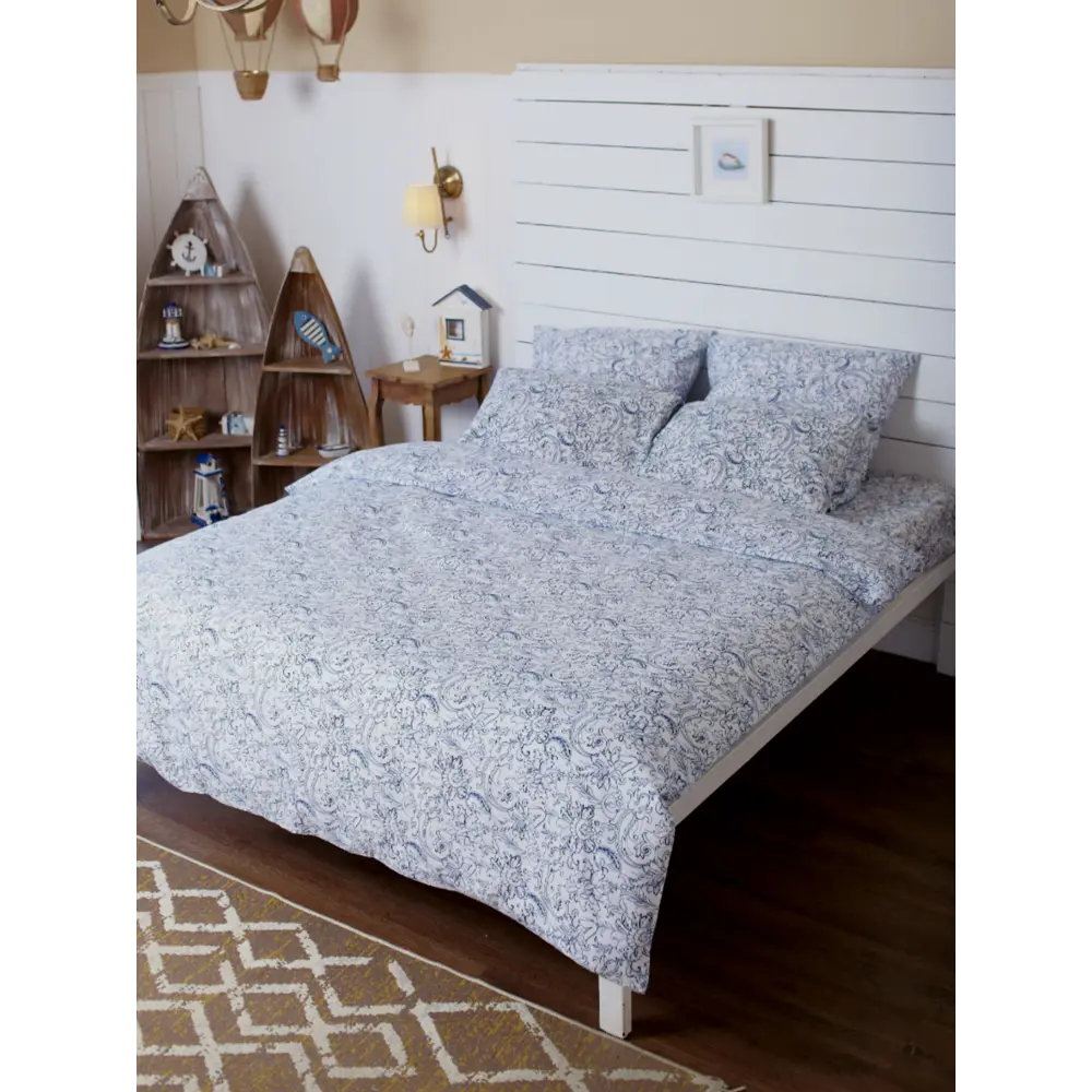 Фото 3 Комплект постельного белья полутораспальный TM Textile Летний сад FL_008, фланель, цвет разноцветный Фото 3 Комплект постельного белья полутораспальный TM Textile Летний сад FL_008, фланель, цвет разноцветный
