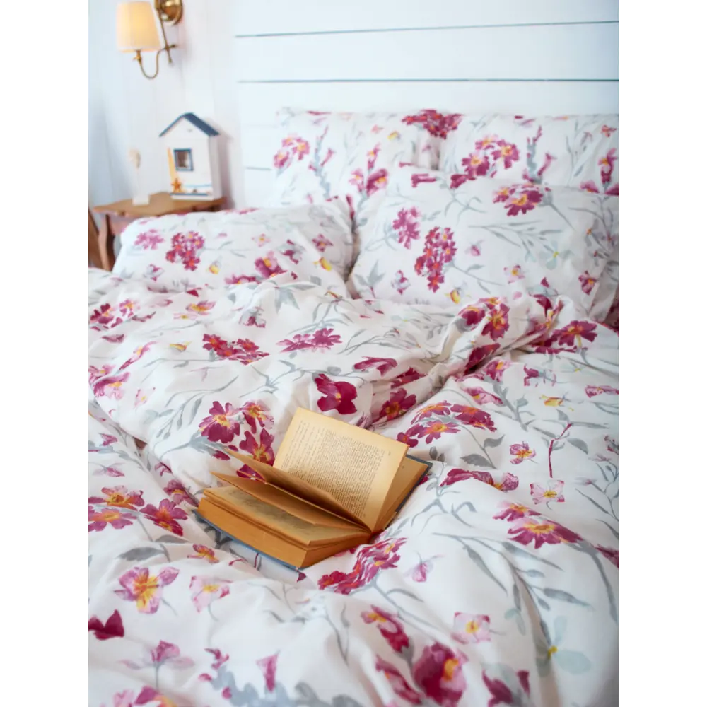 Фото Комплект постельного белья полутораспальный TM Textile Сад FL_032, фланель, цвет разноцветный Фото Комплект постельного белья полутораспальный TM Textile Сад FL_032, фланель, цвет разноцветный