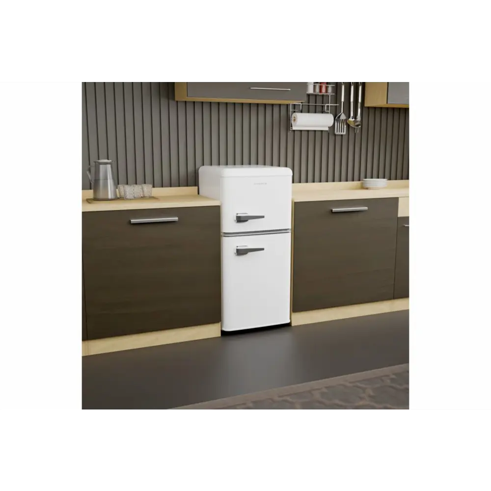 Фото 7 Холодильник Harper HRF-T120M WHITE 40x89.5 см цвет белый