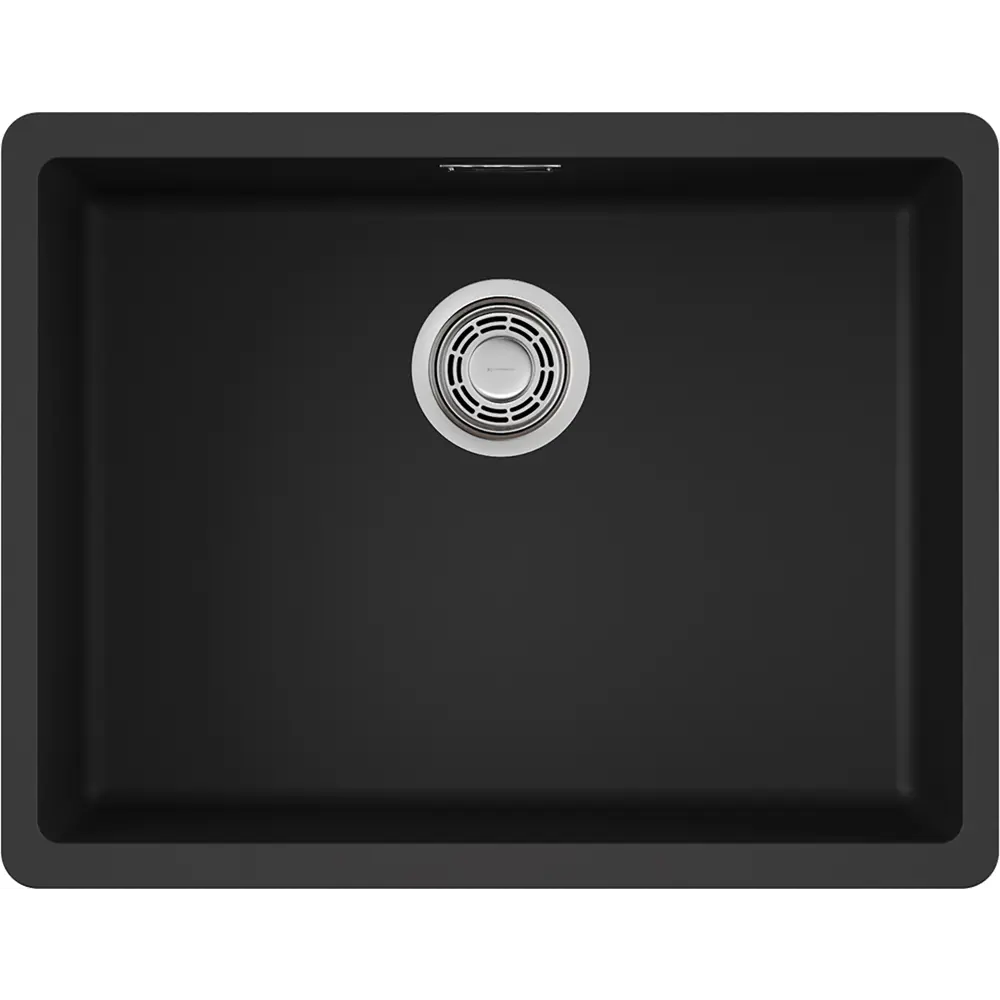 Фото Кухонная мойка OMOIKIRI Kata 54-U-BL 54x42см искусственный гранит/черный Фото Кухонная мойка OMOIKIRI Kata 54-U-BL 54x42см искусственный гранит/черный