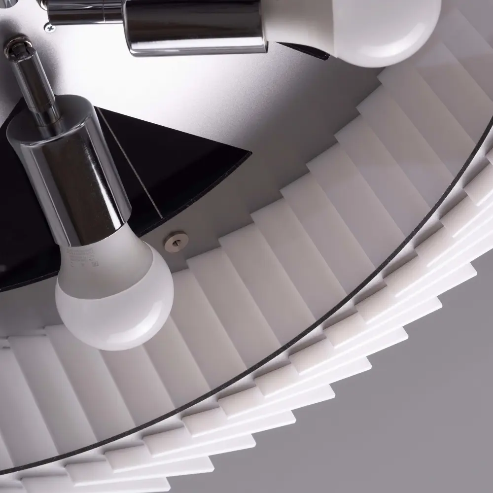 Фото 2 Светильник подвесной Woodled Rotor Chandelier M цвет белый Фото 2 Светильник подвесной Woodled Rotor Chandelier M цвет белый