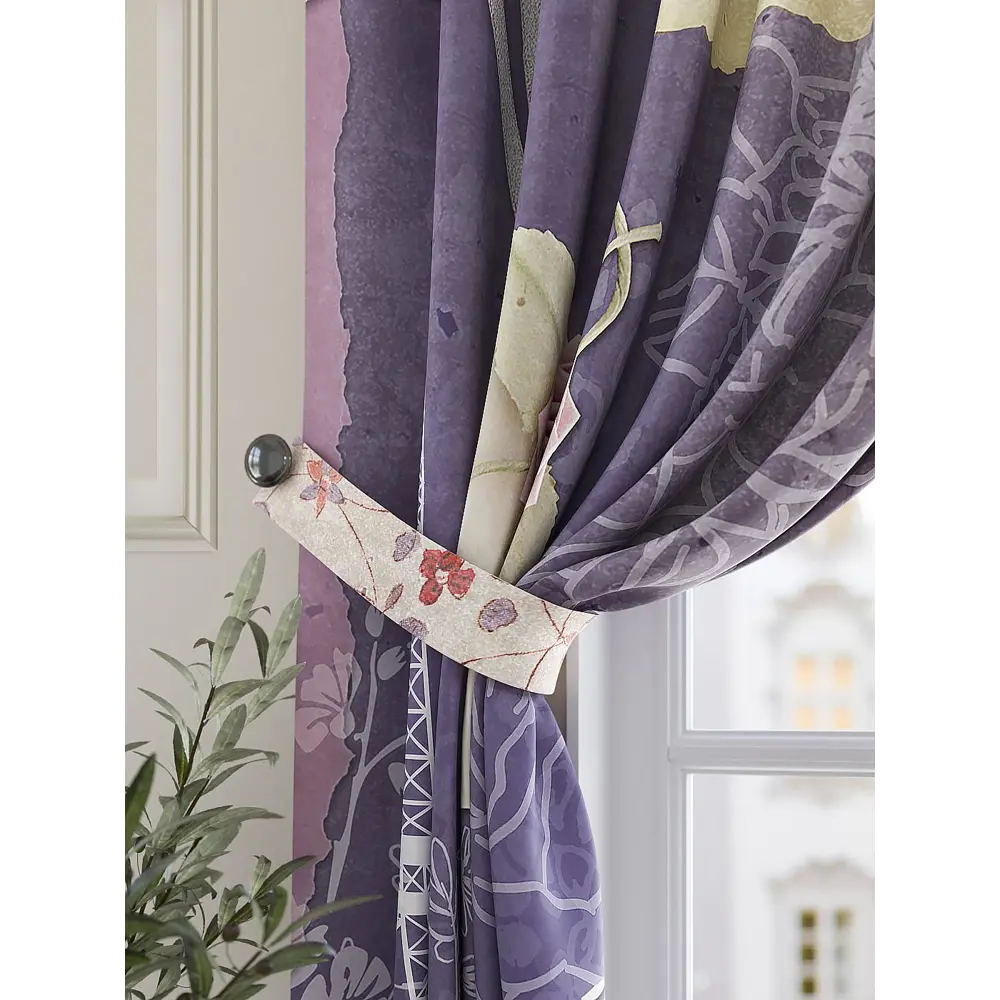 Фото 3 Комплект штор At home Базовая коллекция AT925394 на шторной ленте 180x150 см цвет фиолетовый Фото 3 Комплект штор At home Базовая коллекция AT925394 на шторной ленте 180x150 см цвет фиолетовый