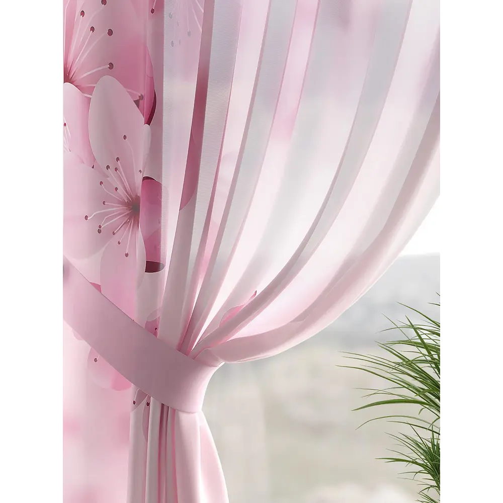 Фото Комплект штор At home Базовая коллекция AT524170 на шторной ленте 260x150 см цвет розовый Фото Комплект штор At home Базовая коллекция AT524170 на шторной ленте 260x150 см цвет розовый