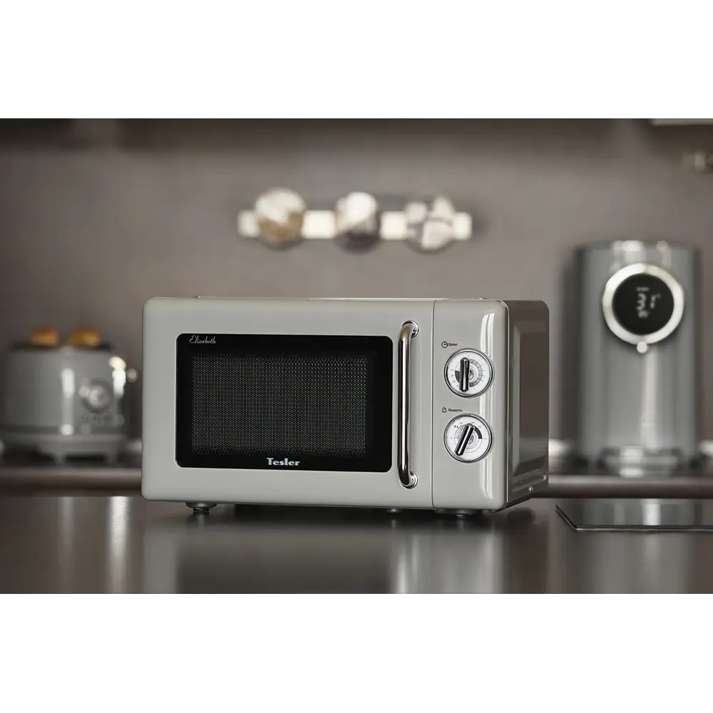 Фото Отдельностоящая микроволновая печь Tesler MM-2045 GREY 20 л 45x25.6x36 см цвет серый Фото Отдельностоящая микроволновая печь Tesler MM-2045 GREY 20 л 45x25.6x36 см цвет серый