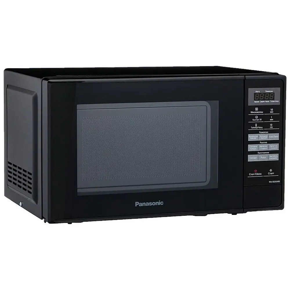 Фото Отдельностоящая микроволновая печь Panasonic NN-SB26MBZPE 44.3x25.8x33 см 20 л цвет черный Фото Отдельностоящая микроволновая печь Panasonic NN-SB26MBZPE 44.3x25.8x33 см 20 л цвет черный