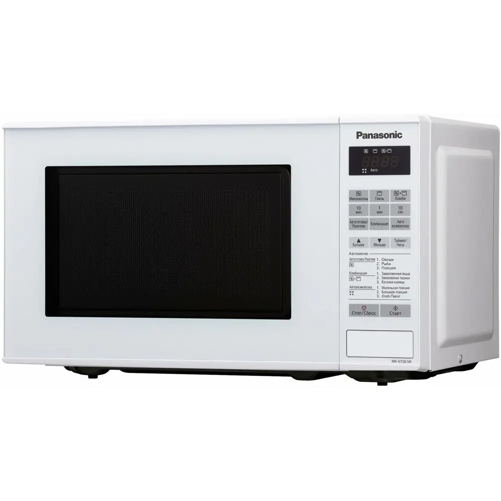 Фото 2 Отдельностоящая микроволновая печь Panasonic NN-GT261WZPE 20 л 44x25x34 см цвет белый Фото 2 Отдельностоящая микроволновая печь Panasonic NN-GT261WZPE 20 л 44x25x34 см цвет белый