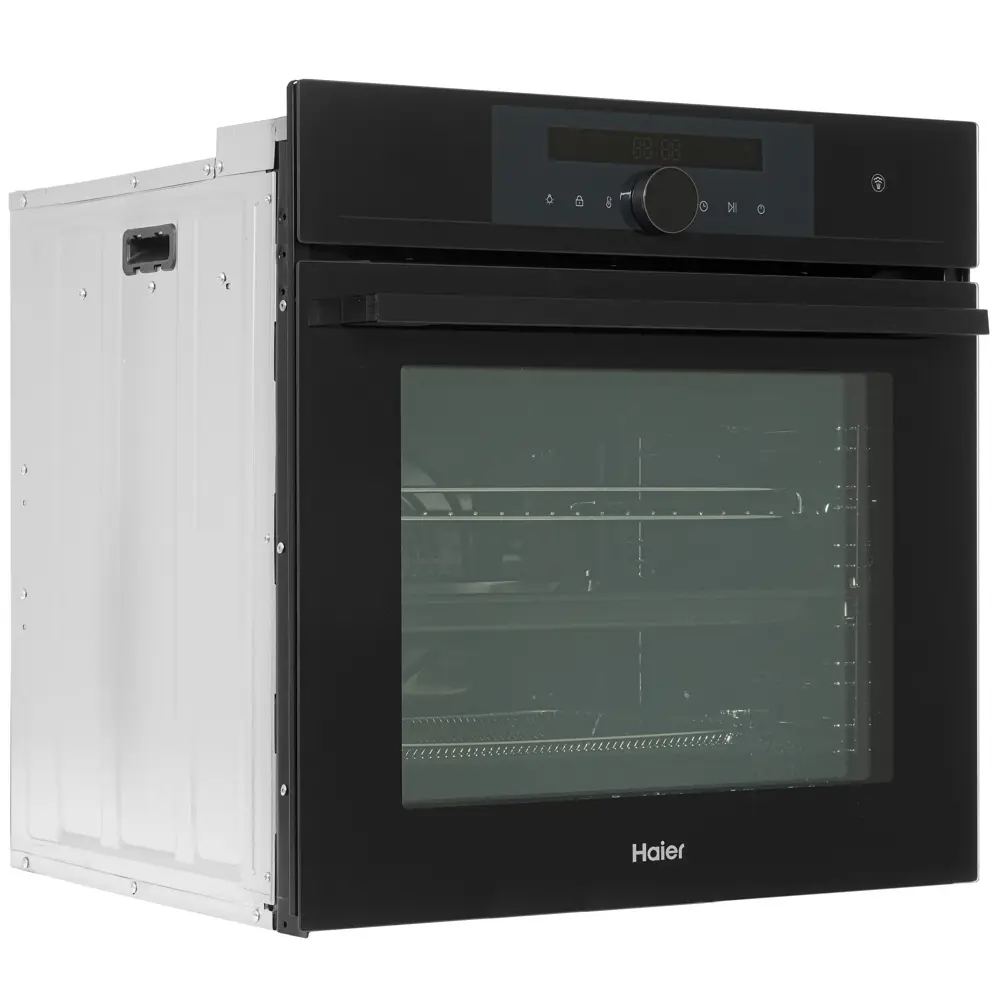 Фото 2 Встраиваемый духовой шкаф Haier HOX-FP5RAGB 59.5х59.5х56.7 см цвет черный Фото 2 Встраиваемый духовой шкаф Haier HOX-FP5RAGB 59.5х59.5х56.7 см цвет черный