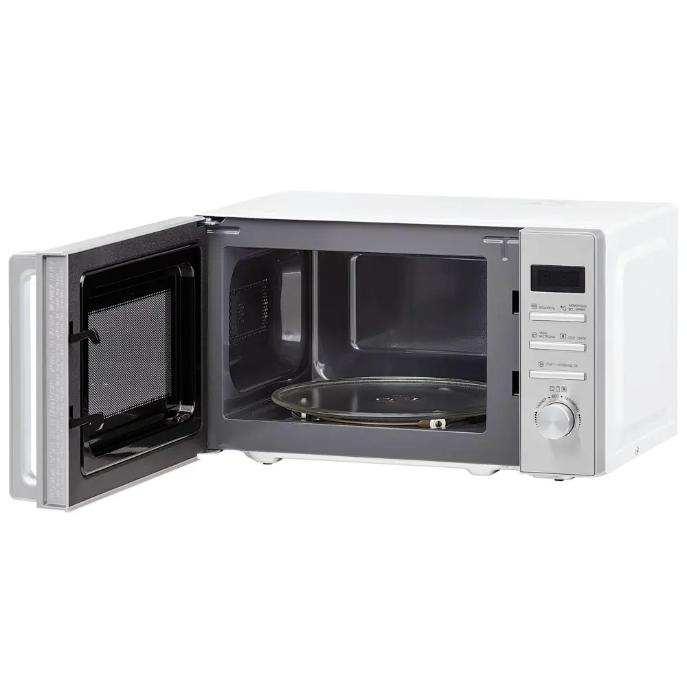 Фото 7 Отдельностоящая микроволновая печь Krona QUANTUM 44 WH/IX 20 л 44x25.9x35.7 см цвет белый, нержавеющая сталь Фото 7 Отдельностоящая микроволновая печь Krona QUANTUM 44 WH/IX 20 л 44x25.9x35.7 см цвет белый, нержавеющая сталь