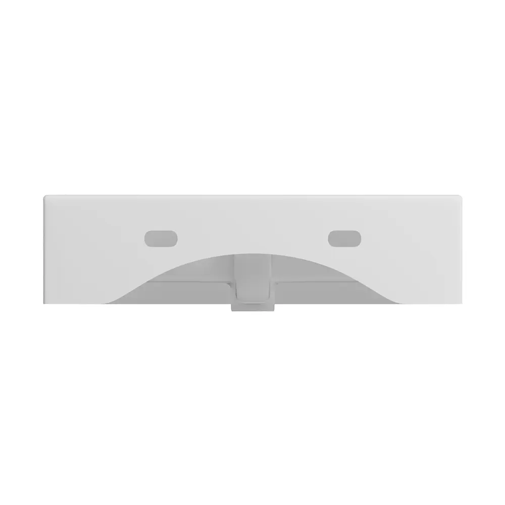 Фото 4 Подвесная накладная раковина Wellsee Graceful Pro 150902000 прямоугольная 50 см цвет белый глянец Фото 4 Подвесная накладная раковина Wellsee Graceful Pro 150902000 прямоугольная 50 см цвет белый глянец
