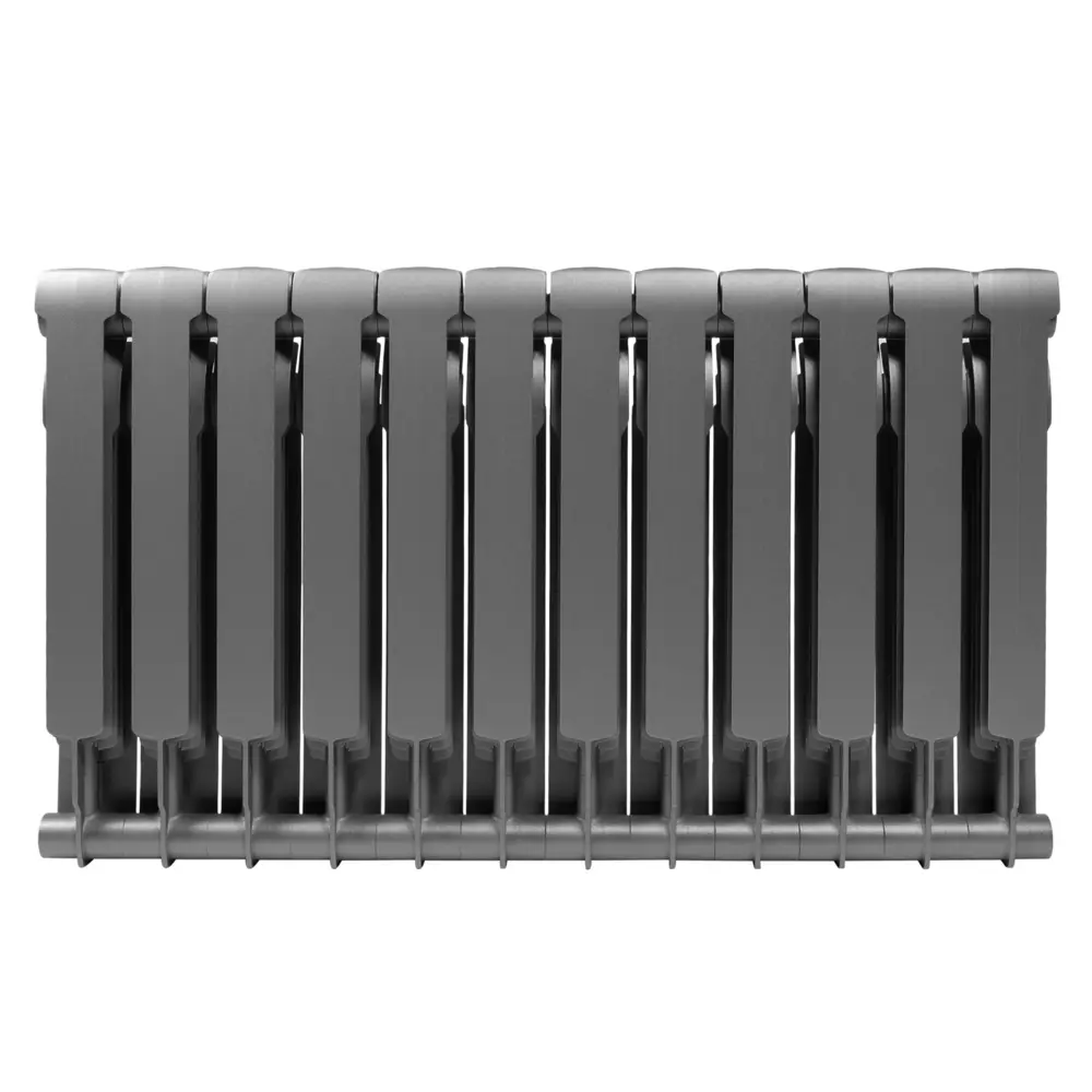 Фото 3 Радиатор секционный Royal Thermo BiLiner B 500/87 12 секций боковое подключение биметалл серый Фото 3 Радиатор секционный Royal Thermo BiLiner B 500/87 12 секций боковое подключение биметалл серый