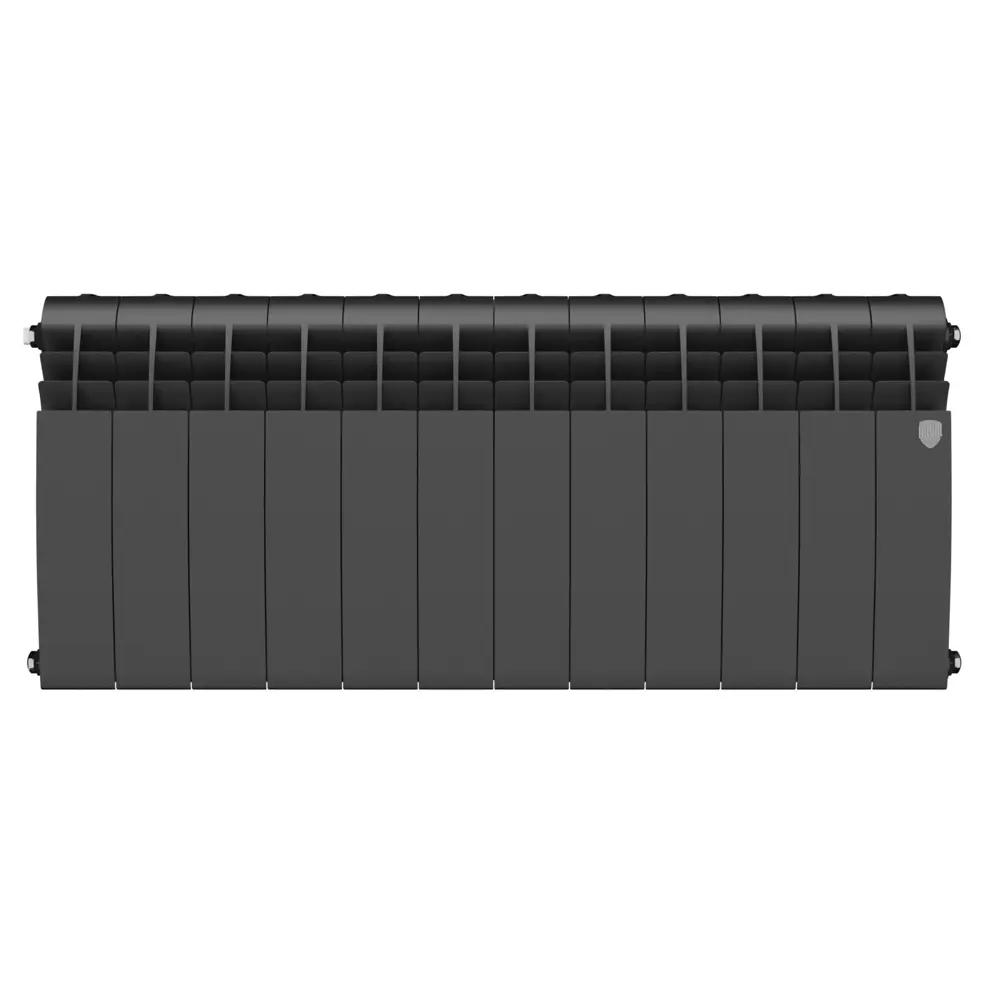 Фото 2 Радиатор секционный Royal Thermo BiLiner B 350/87 12 секций боковое подключение биметалл черный Фото 2 Радиатор секционный Royal Thermo BiLiner B 350/87 12 секций боковое подключение биметалл черный
