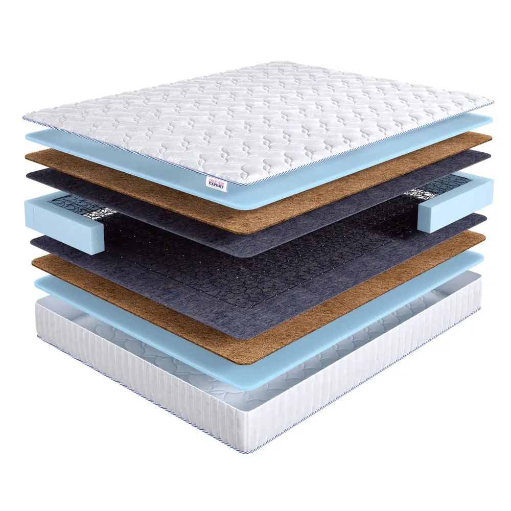 Фото 2 Матрас Dreamexpert Base Foam 15 Hard Bonnel DEXDE7613177 80x180x18 см зависимый пружинный блок 1-спальный Фото 2 Матрас Dreamexpert Base Foam 15 Hard Bonnel DEXDE7613177 80x180x18 см зависимый пружинный блок 1-спальный