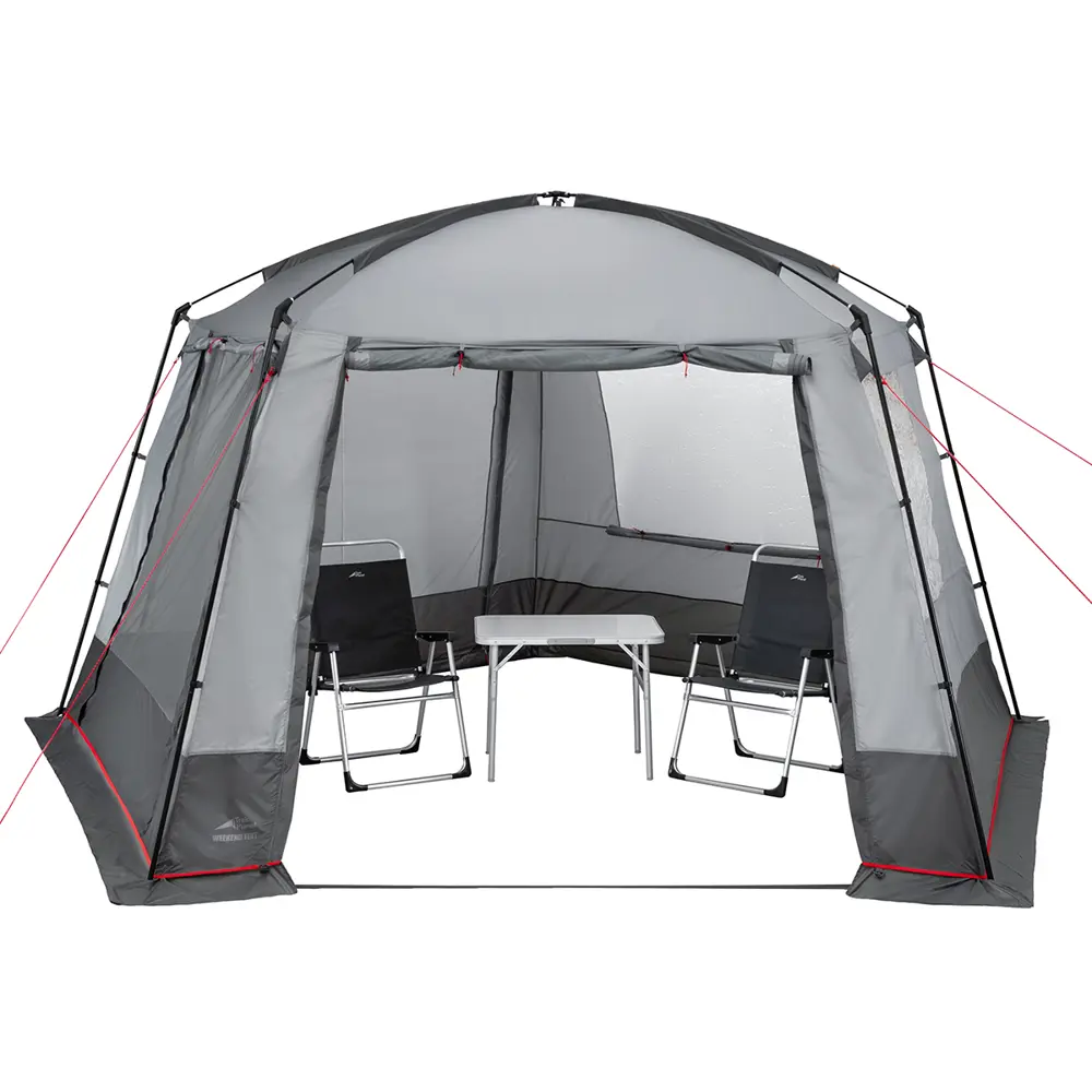 Фото 9 Шатер-тент Trek planet 70219 Weekend Tent 435x415x230 см серый Фото 9 Шатер-тент Trek planet 70219 Weekend Tent 435x415x230 см серый